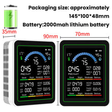 10-in-1 Indoor Air Quality Monitor – Black — image 3