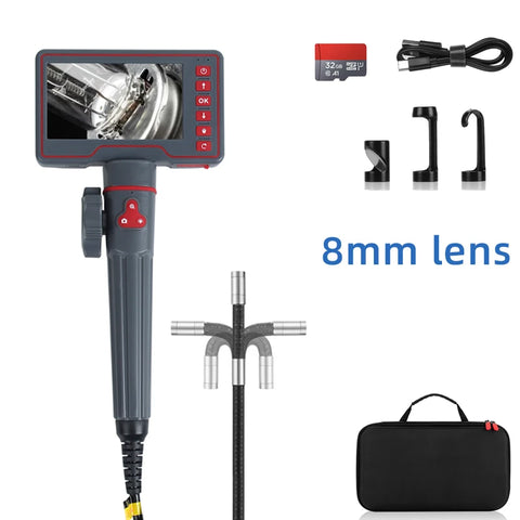 Meseelong 500N 8 mm 2-Way Articulating Borescope – 5-Inch — image 1