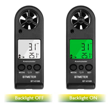 Digital Anemometer Handheld, Wind Speed Meter with 5% Accuracy, 5 Units Air Flow Gauge for HVAC, Weather, Outdoor