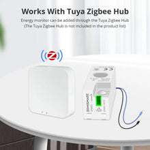 Zemismart Smart Energy Meter Zigbee Monitor Electric Sensor Measure Work with Tuya App Supports Homey and Smartthings