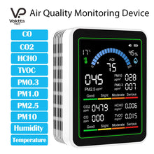 10-in-1 Indoor Air Quality Monitor – Black — image 2