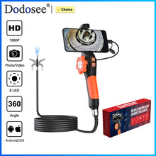 Dodosee ZX31 360° USB-C Articulating Borescope – Dual Lens
