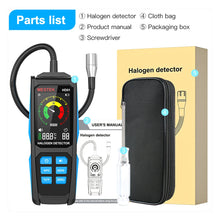 MESTEK HD01 Halogen Refrigerant Leak Detector with LCD — image 1
