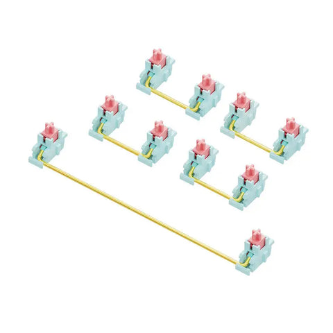 TTC Low-Travel Plate-Mount Keyboard Stabiliser Set – Pink — image 1