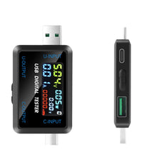 USB Tester 10 in 1 DC Digital Voltmeter Amperimetro Current Meter Volt Ammeter Detector Power Bank Charger Indicator Type C USB
