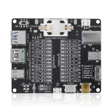 USB Cable Tester Type-C Type-B Micro Short Circuit Switch Test Board Data Cable Anomaly Detection For iOS Android Test Board