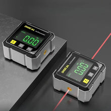 Pocket Digital Level Protractor Inclinometer Digital Display Angle Gauge 360 Degree Magnetic Electronic Level Laser