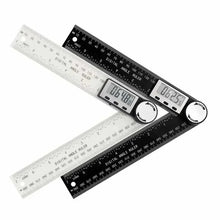 2 in 1 Digital Angle Detector Scale Suitable for Woodworking Measurement Tools High Accuracy Mutifunction Tools