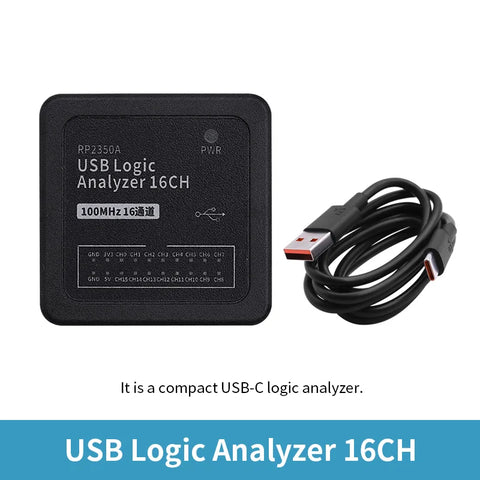 16-Channel USB-C Logic Analyser - view 1