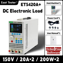 ET5420A Plus Programmable DC Electronic Load — image 1