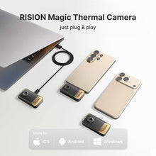 RISION 320×240 USB-C Thermal Camera for iOS, Android & Windows