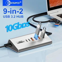 10Gbps USB-C 9-port docking station