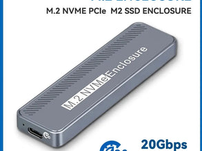 NVMe SSD enclosure alternate view
