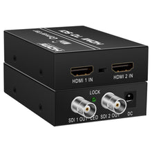 HDMI to dual 3G-SDI converter