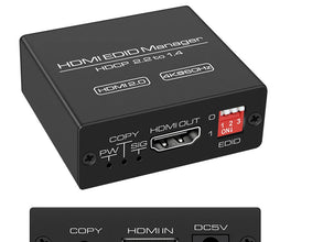 4K 60Hz HDMI EDID manager alternate view