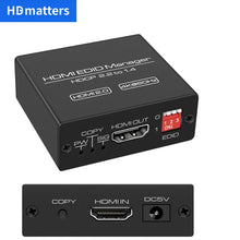 4K 60Hz HDMI EDID manager
