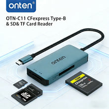 CFexpress Type B SD microSD card reader
