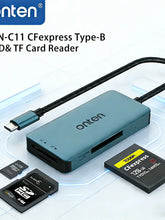 CFexpress Type B SD microSD card reader product detail