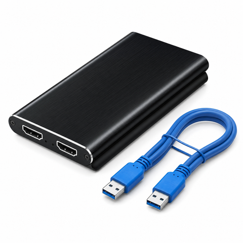 USB 3.0 HDMI Video Capture Card with 4K Input, 1080p60 Capture and Loop-Out