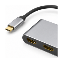 USB-C to Dual HDMI Display Adapter connector detail