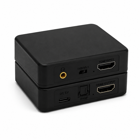 4K HDMI Audio Extractor with Optical and 3.5mm Output