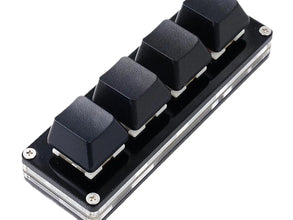Programmable 4-Key USB Macro Pad enclosure detail