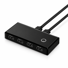 2-computer 4-port USB sharing switch