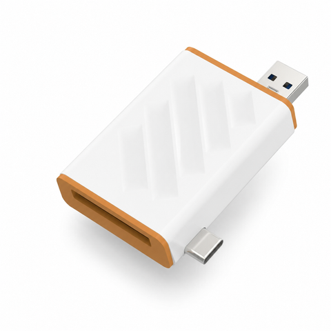 CFexpress Type B USB-C and USB-A card reader