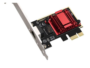 2.5GbE PCIe Network Card with RTL8125B landscape detail