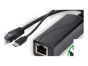 Gigabit PoE Splitter 48V to 5V USB-C landscape detail