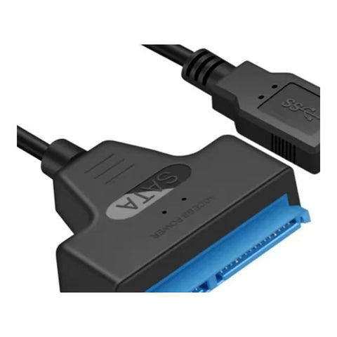 USB 3.2 to 2.5-Inch SATA SSD Adapter Cable on clean background