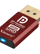 4K 60Hz DisplayPort Dummy Plug EDID Emulator portrait detail