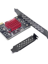 2-Port SATA III PCIe Controller Card 6Gbps portrait detail