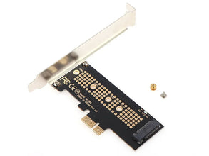 M.2 NVMe SSD to PCIe 4.0 Adapter Card landscape detail