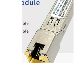 1.25G SFP to RJ45 Copper Transceiver Module landscape detail