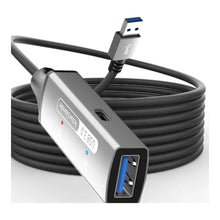 10m Active USB 3.0 Extension Cable 5Gbps on clean background