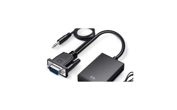 VGA to HDMI Converter with USB Power & 3.5mm Audio – landscape product view