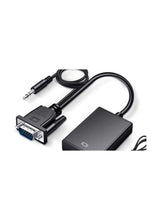 VGA to HDMI Converter with USB Power & 3.5mm Audio – portrait product view