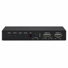 HDMI matrix two inputs and optical audio panel