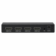 HDMI matrix four outputs and stereo audio panel