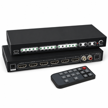 4x2 HDMI 2.1 matrix switch with audio extraction