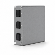 1x3 Toslink optical splitter output view
