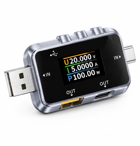 FNIRSI FNAC-28 USB power tester view 1